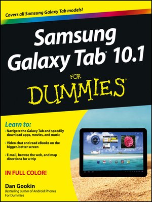 Samsung Galaxy Tab 10.1 For Dummies - ebook